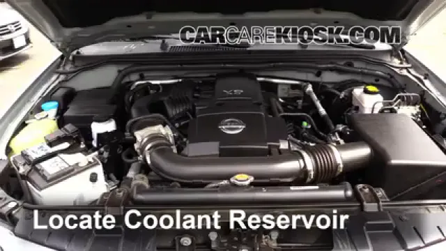 2012 Nissan Frontier SL 4.0L V6 Crew Cab Pickup Antigel (Liquide de Refroidissement) Rincer Antigel